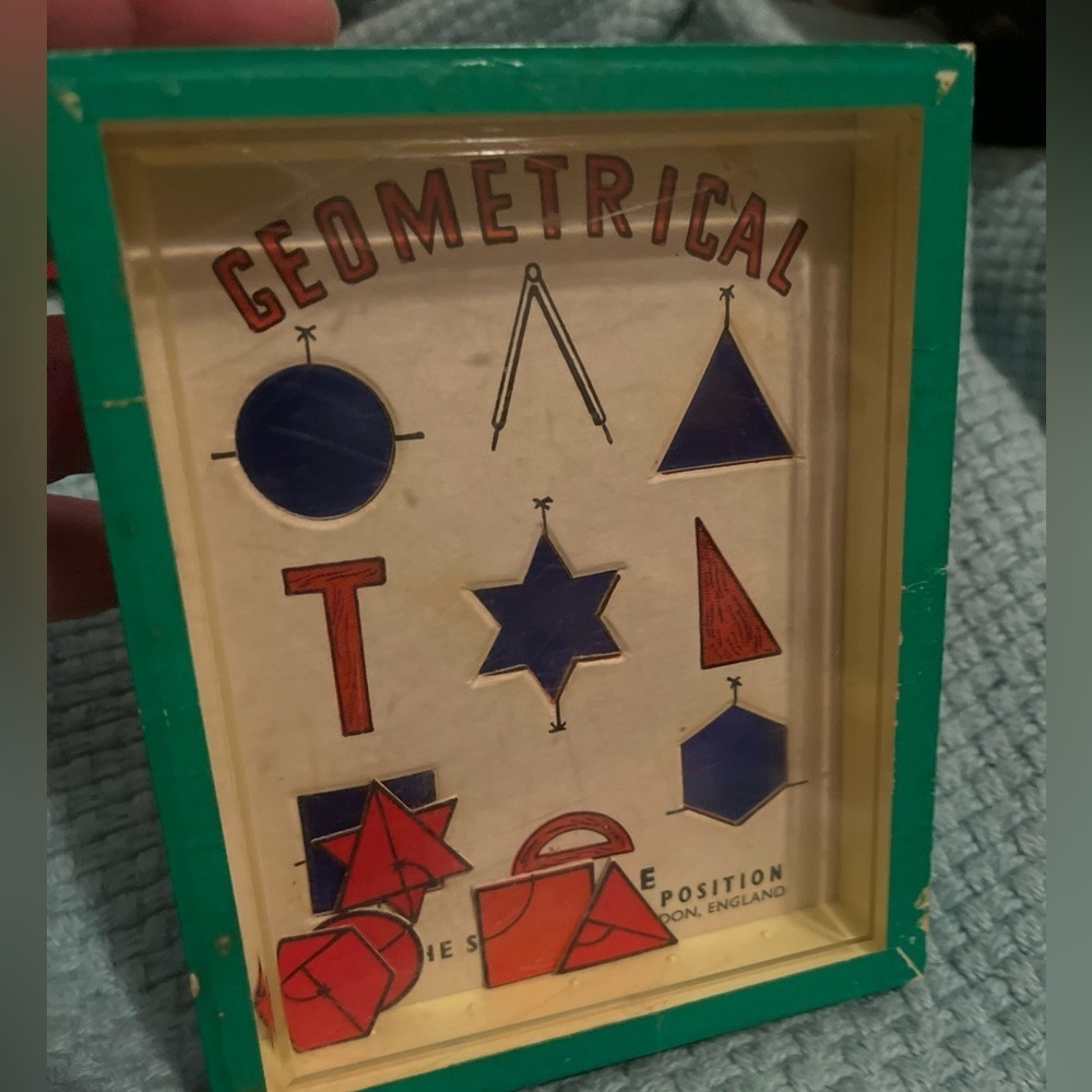 Vintage The R.J. Series Of Popular Puzzles - Geometrical Puzzle
